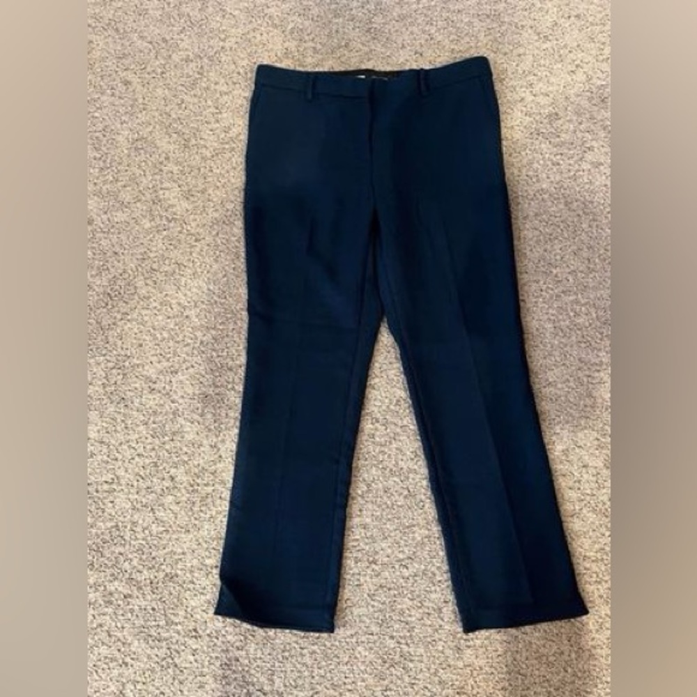 Ann Taylor The Ankle Navy Blue Size 10 NWT